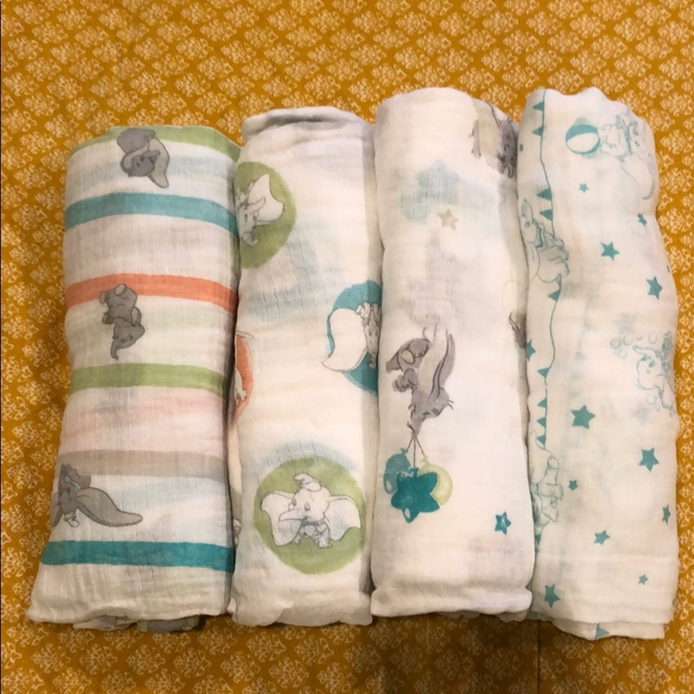 New baby 100% cotton swaddle blankets